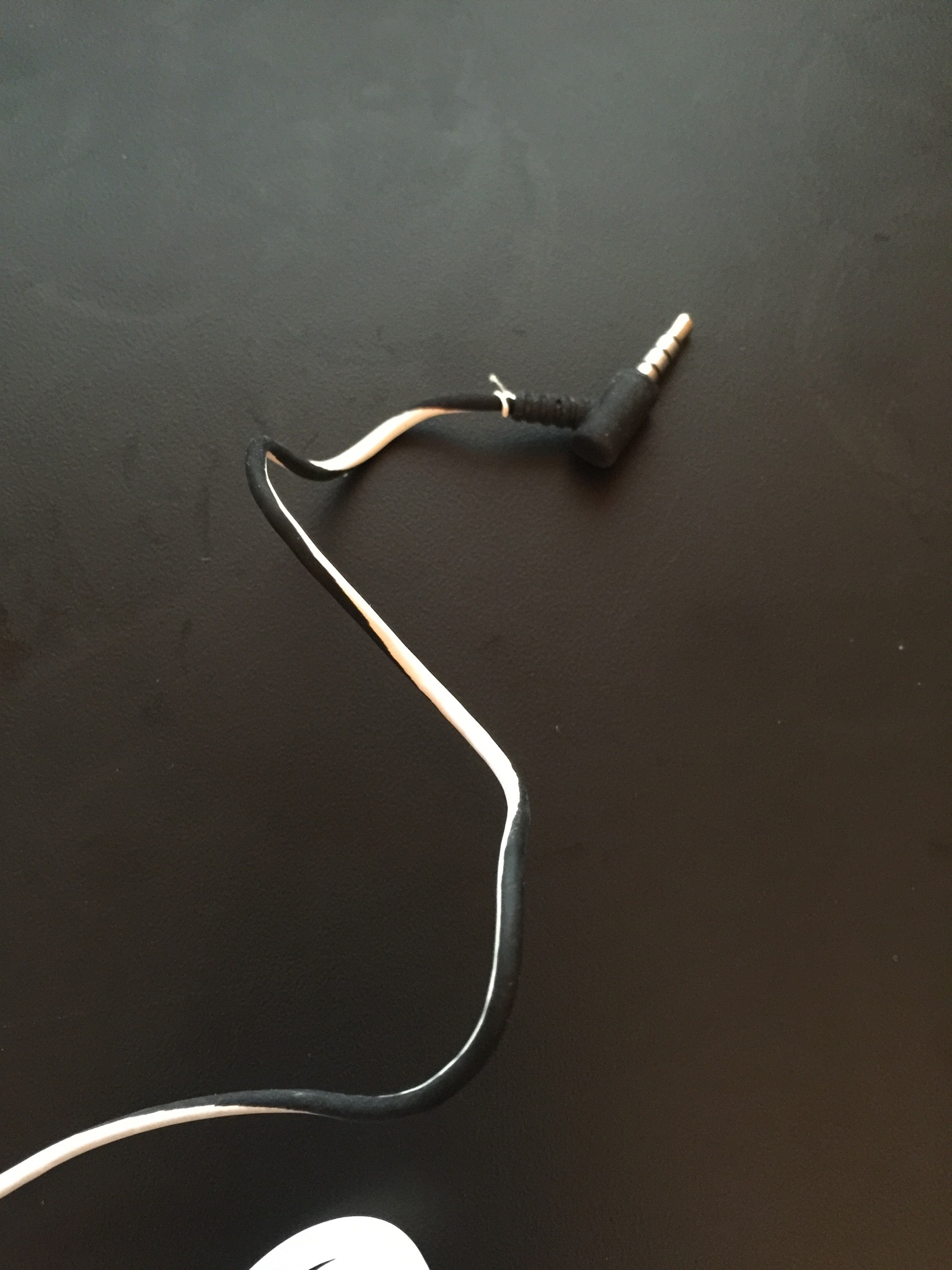 damaged headphone cable